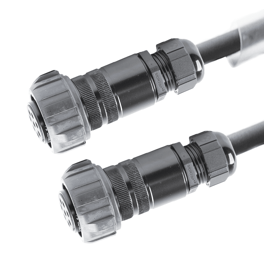 luidsprekerkabel RENTAL 8x4,0mm2 PACOM 8pin F+nut>F+nut 25m