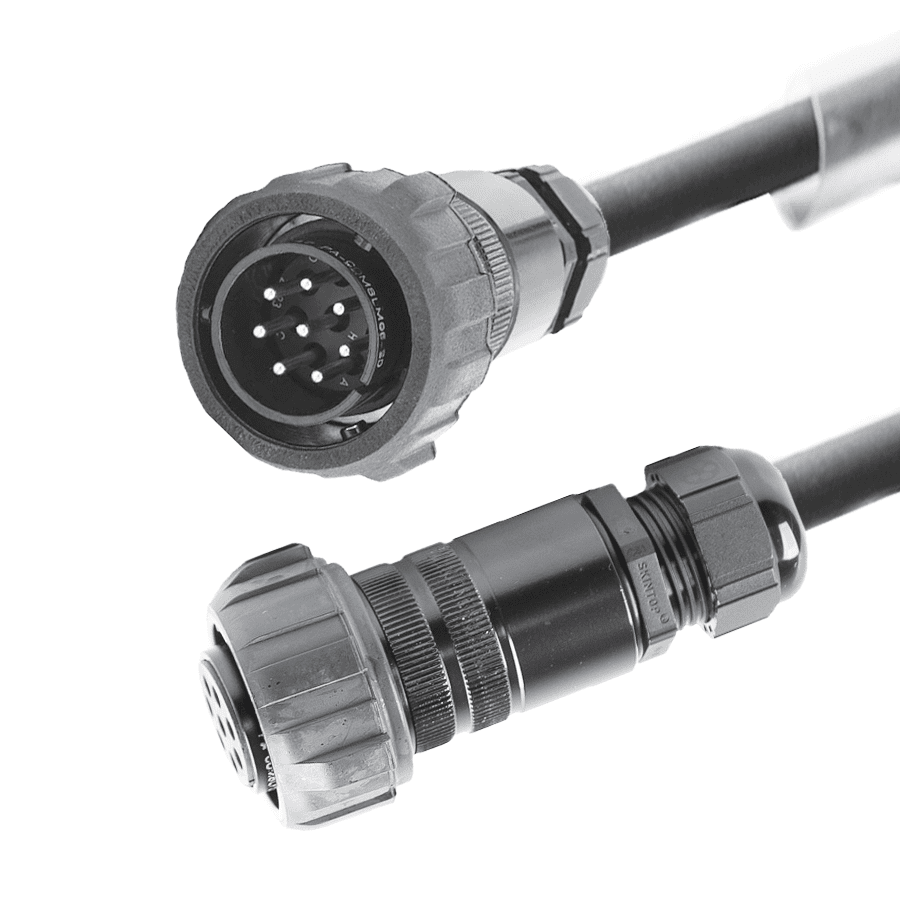 luidsprekerkabel RENTAL 8x4,0mm2 PACOM 8pin M+nut>F+nut  5,0m
