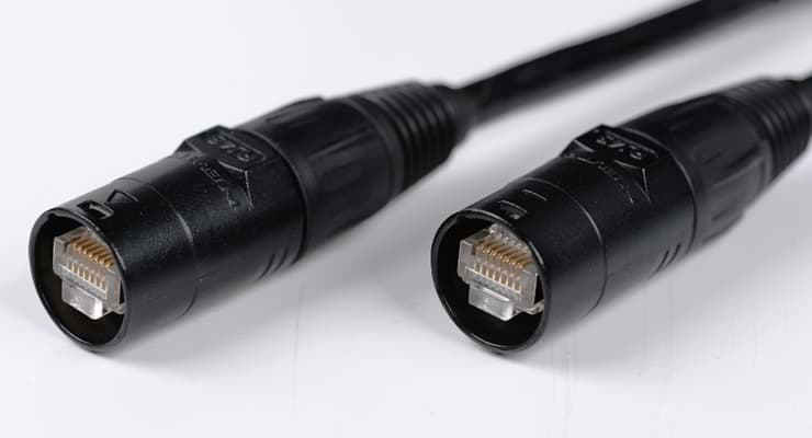 patchkabel CAT5E SFTP 4P24 Proplex etherCON Push-Pull  0,6m