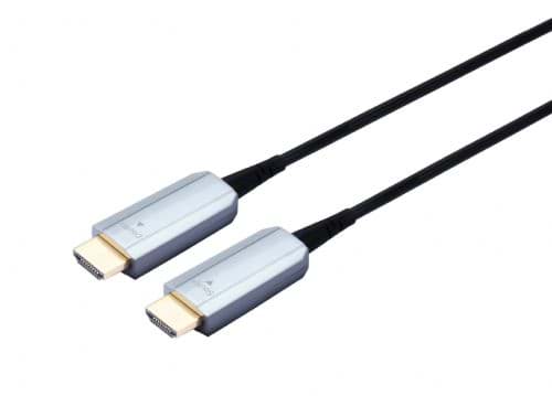 HDMI-A>HDMI-A kabel 90m zwart v2.0 Fiber Optic