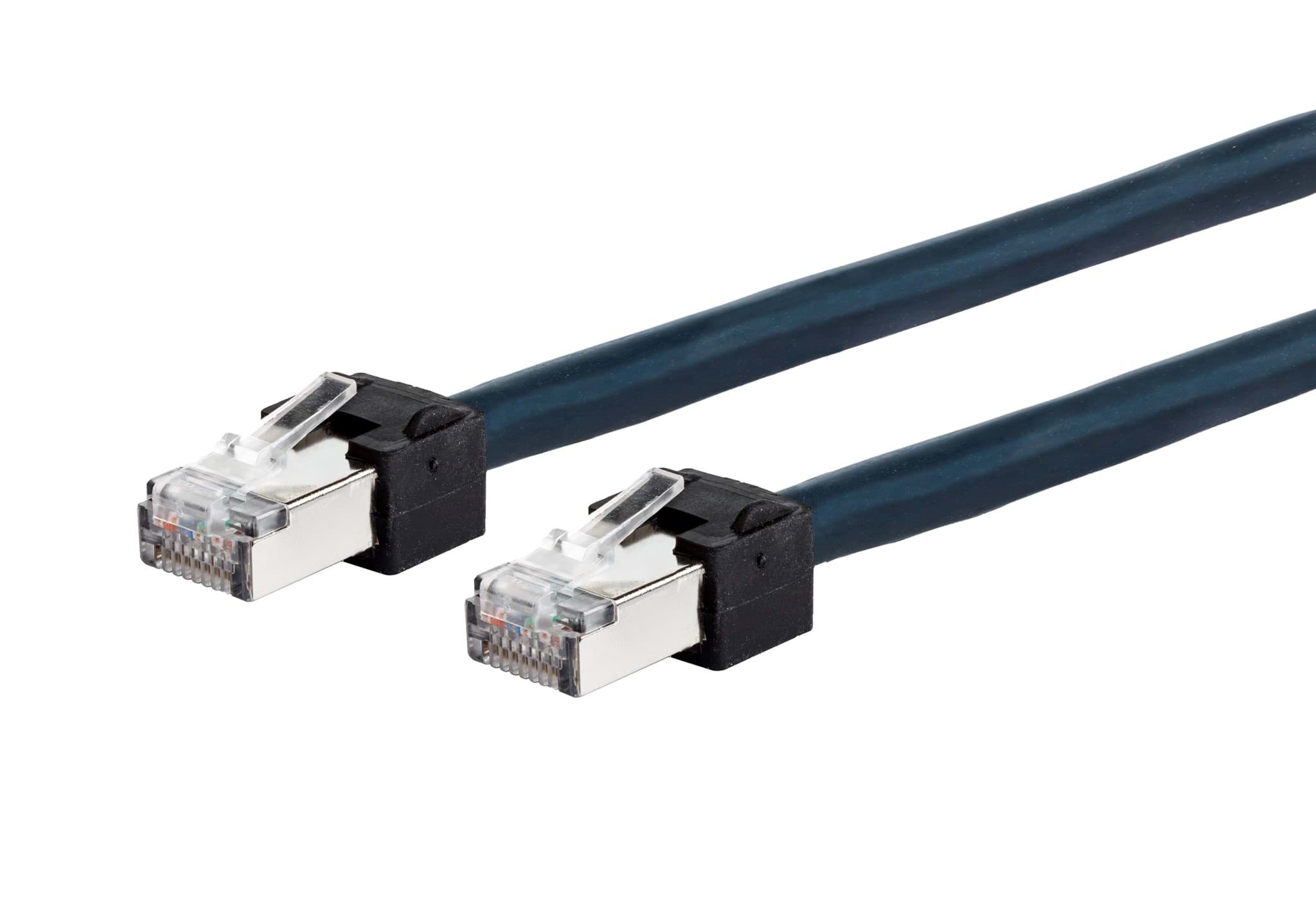 patchkabel CAT6 S/FTP 4P26 LSHF zwart RJ45 Ultraflex500 20m Metz 10G