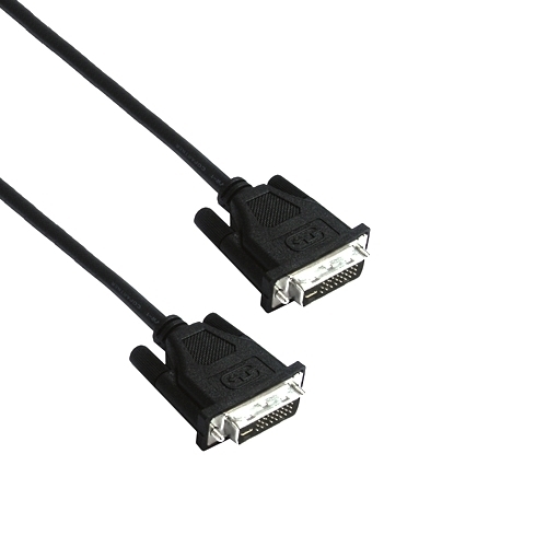 DVI kabel Duallink 24+1 male/male zwart 3,0m