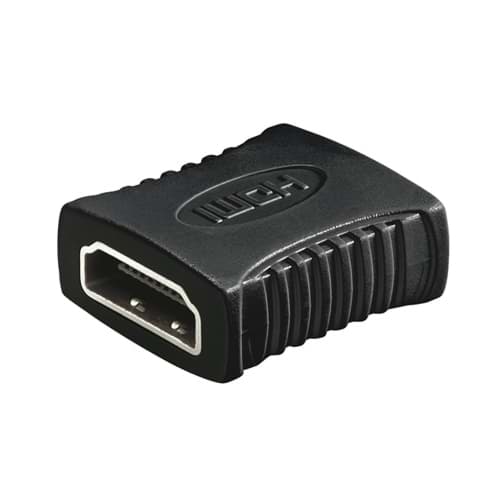 HDMI adapter female - female zwart