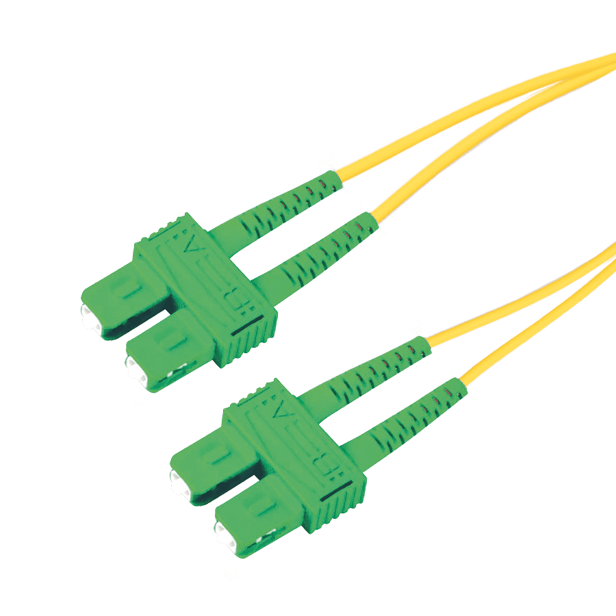 patchcord SingleMode Duplex SCA-SCA  3.0m G652D Yellow d3mm Enhanced