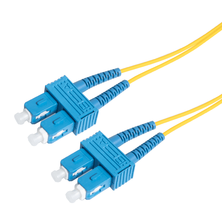 patchcord SingleMode Duplex SC-SC  5.0m G652D Yellow d3mm Enhanced