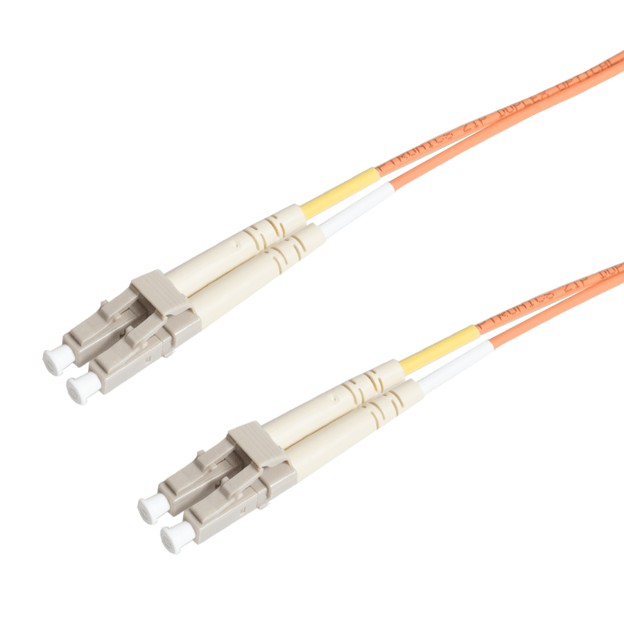 patchcord MultiMode Duplex LC-LC  0.5m OM2 Orange d2mm Enhanced