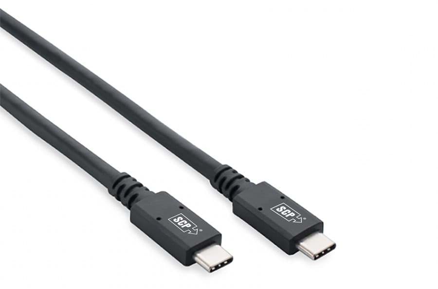 USB-C 3.2 Gen2 10Gbps kabel male-male  3.0m 8K@60Hz actief SCP