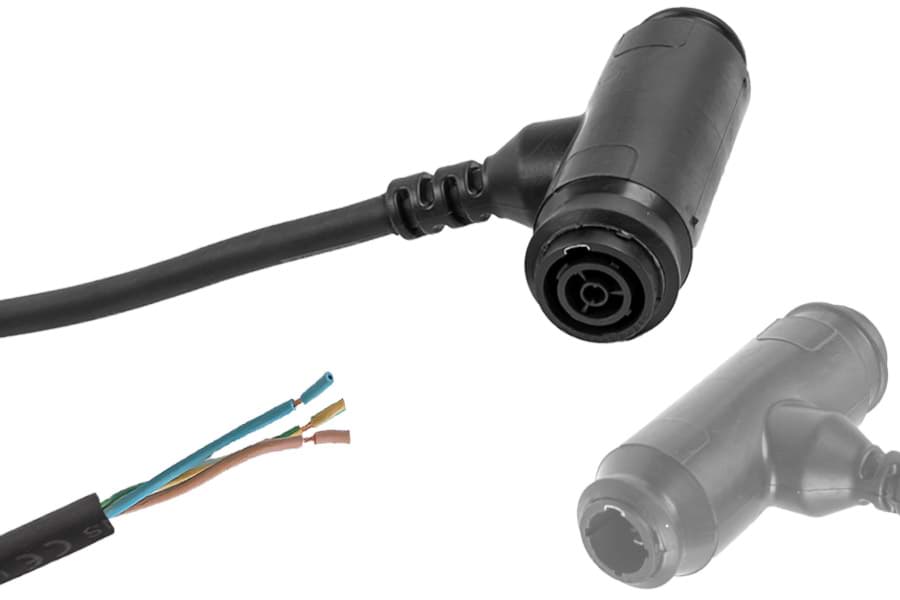 T-splitter powerCON TRUE1 in-uit > 1,5m H07RNF 3G2,5 open eind PROMES