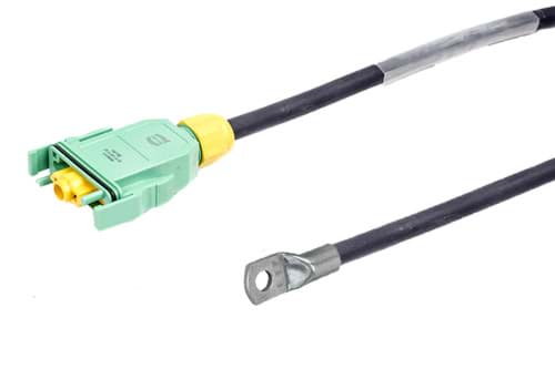 aardingskabel H07RNF 16mm2 cPot female > oog M10  0,5m