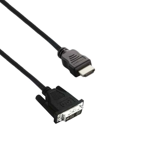 HDMI kabel A naar DVI-D singlelink 18+1 zwart 3,0m