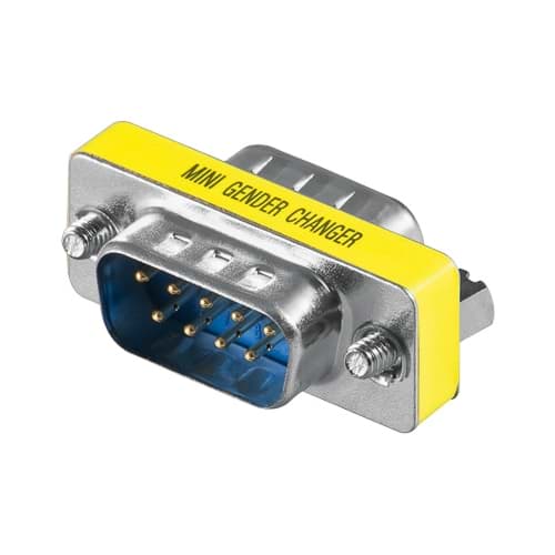 D-sub adapter  9 pin male > 9 pin male