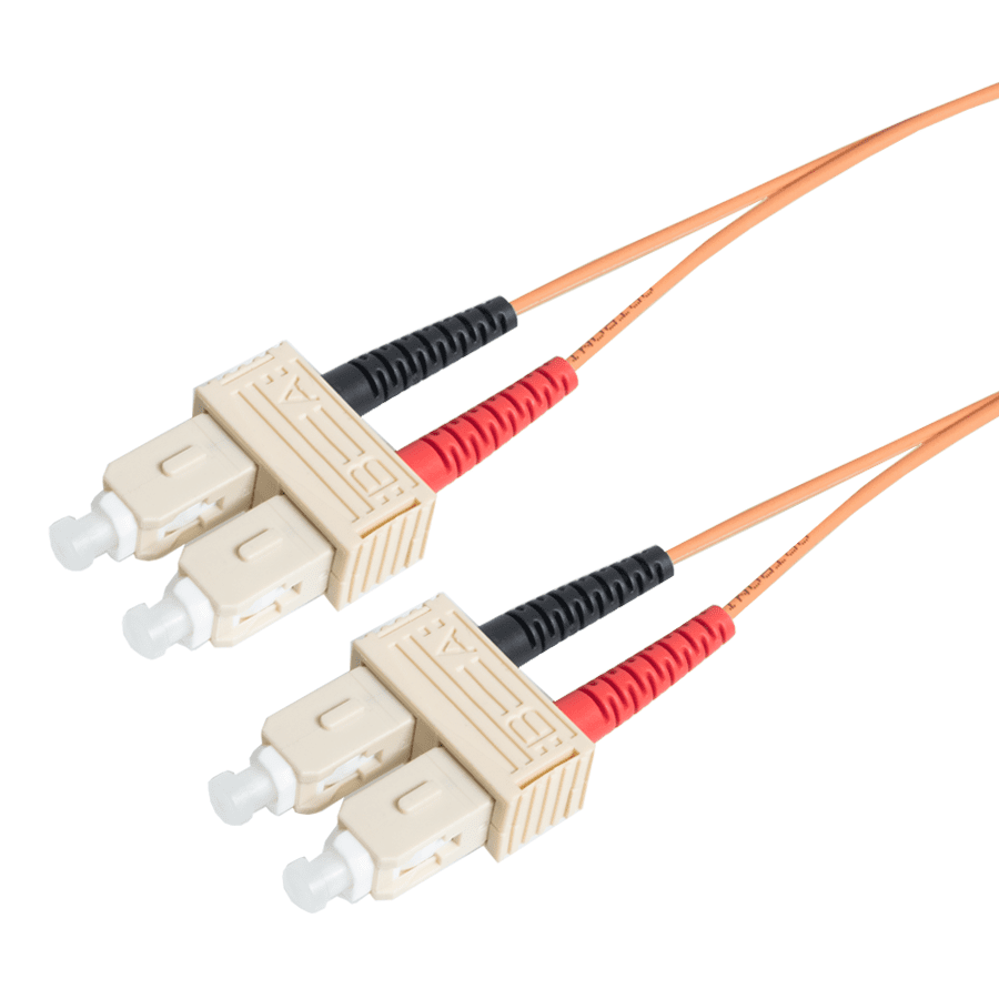 patchcord MultiMode Duplex SC-SC  2.0m OM1 Orange d3mm Enhanced