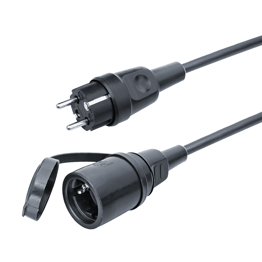 verlengkabel H07RNF 2,5mm2 Schuko AVA 341-ra+pen>351  5,0m