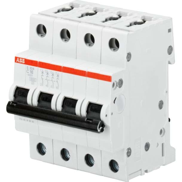automaat 40A 4-polig C-kar 4-module 6kA