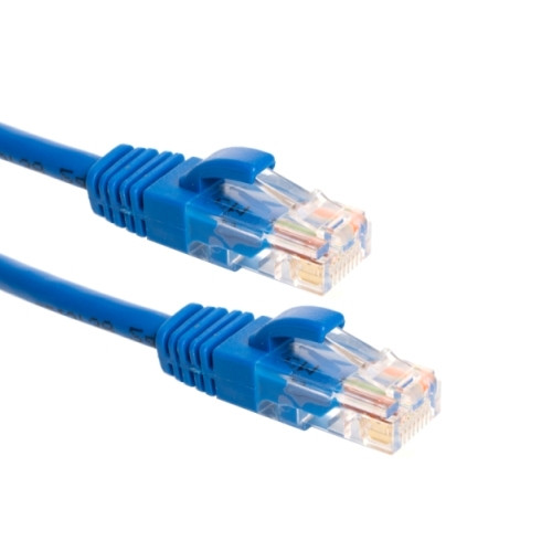 patchkabel CAT6 U/UTP 4P24 PVC blauw RJ45 snagless  2.0m