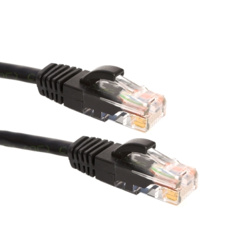 patchkabel CAT6 U/UTP 4P24 PVC zwart RJ45 snagless 30m