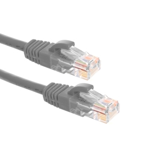 patchkabel CAT6 U/UTP 4P24 LSZH grijs RJ45 snagless 30m