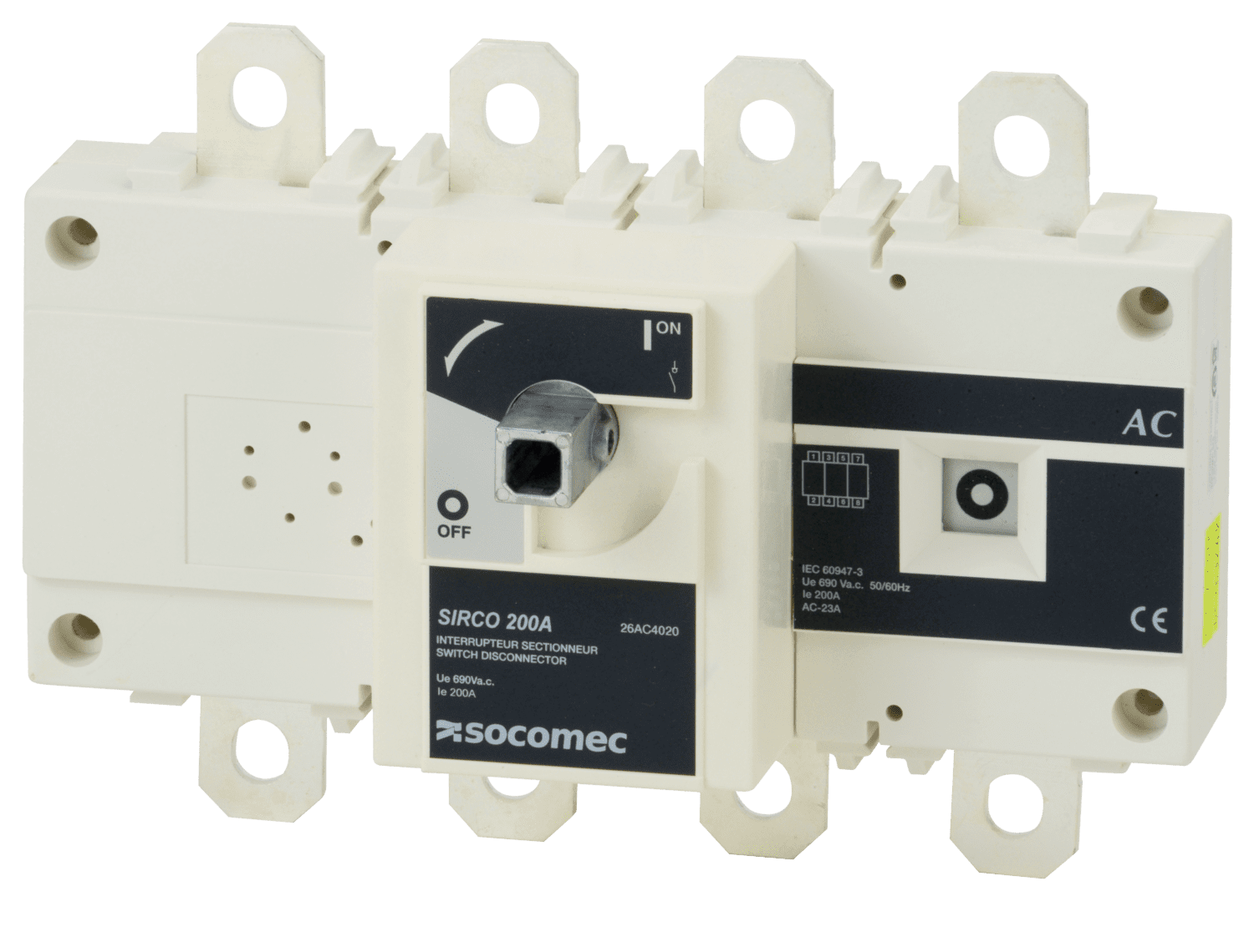 hoofdschakelaar SIRCO 4p 400A
