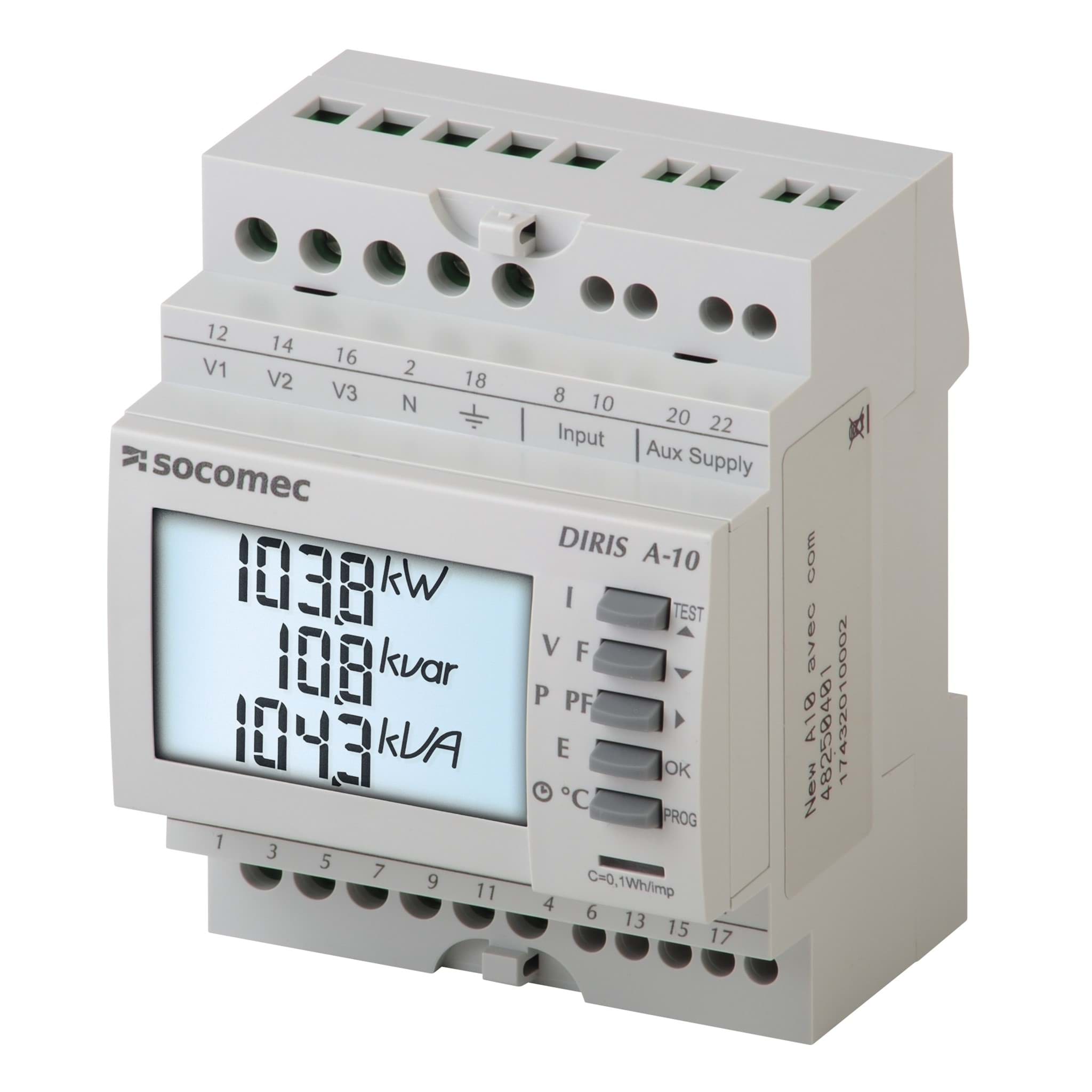 netanalyser DIRIS A10 3FN 4 module