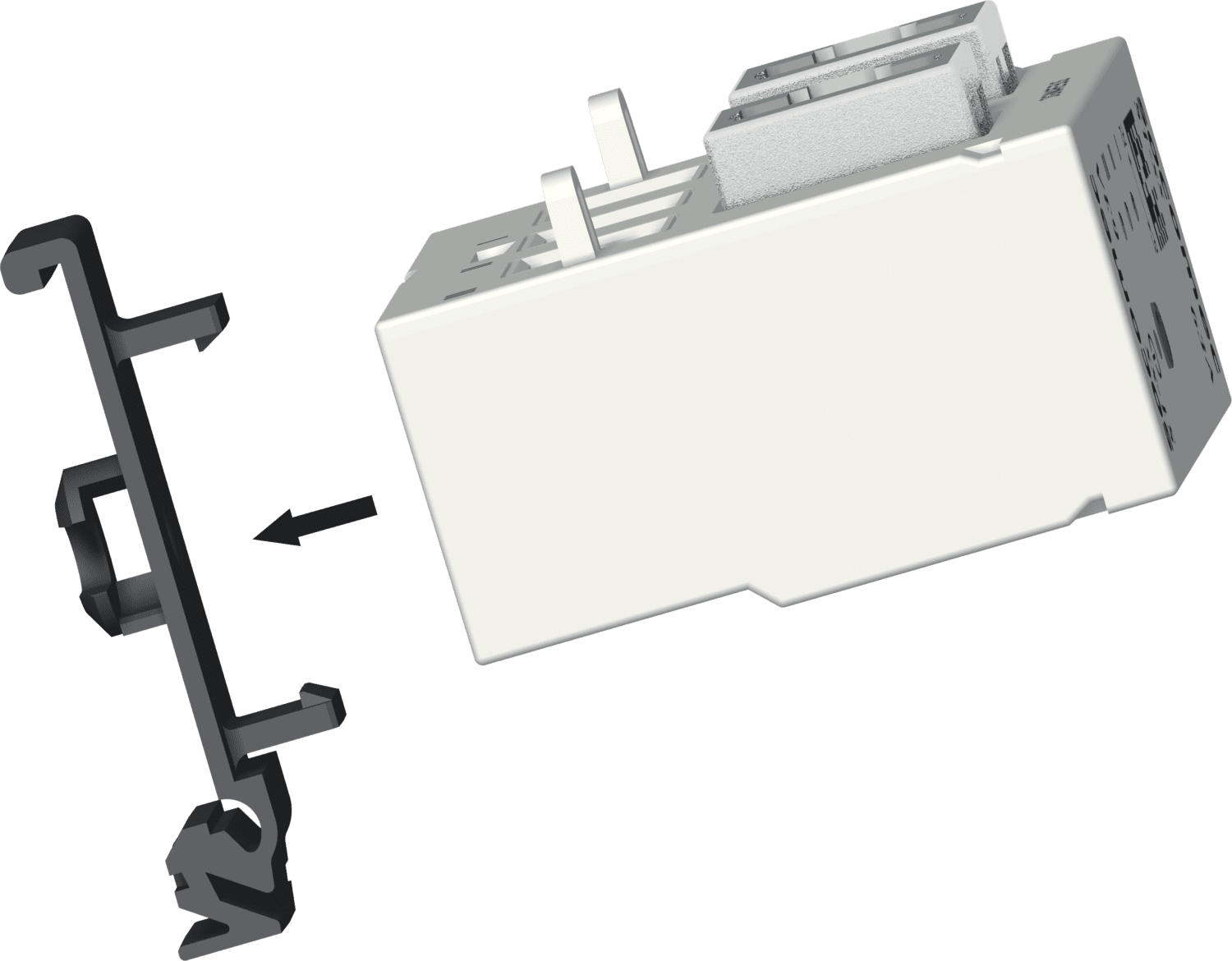 DIRIS Digiware DIN-railklem