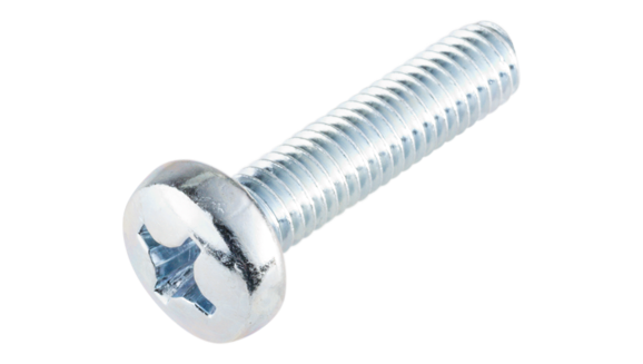 Bolcilinderschroef kruisgleuf staal verzinkt M 4 X 40 VPE500