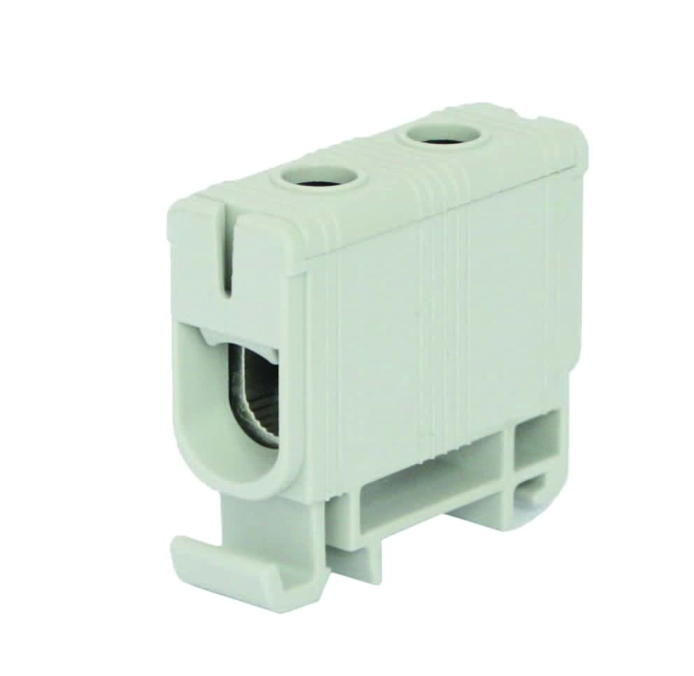 Verdeelblok 1F 2x2,5-50mm2 160A grijs