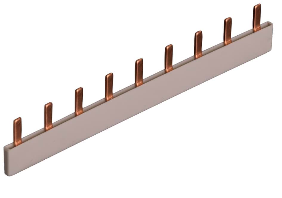 Doorverbindingsrail STIFT 1Fx 6 17,8mm 10mm2 6 module gesloten