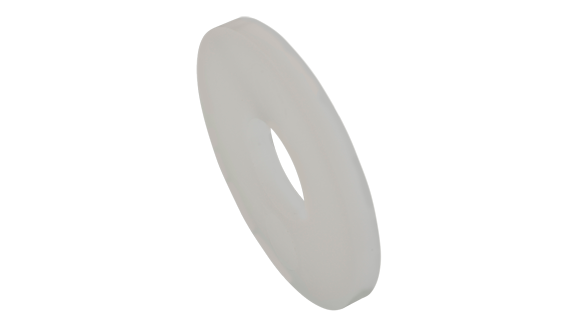 Vlakke sluitring groot polyamide naturel 8,4X24 (M8)