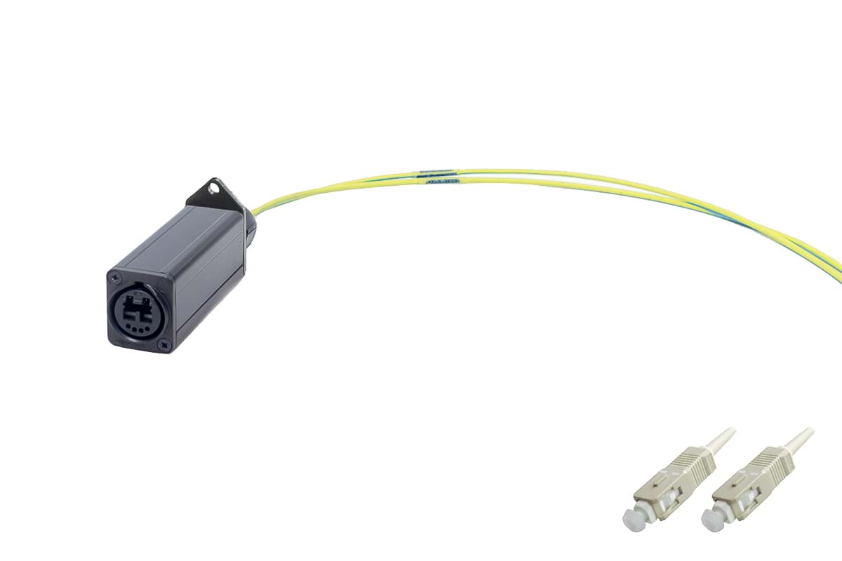 Fiber BreakOut opticalCON DUO > 2x 0.5m SC SingleMode