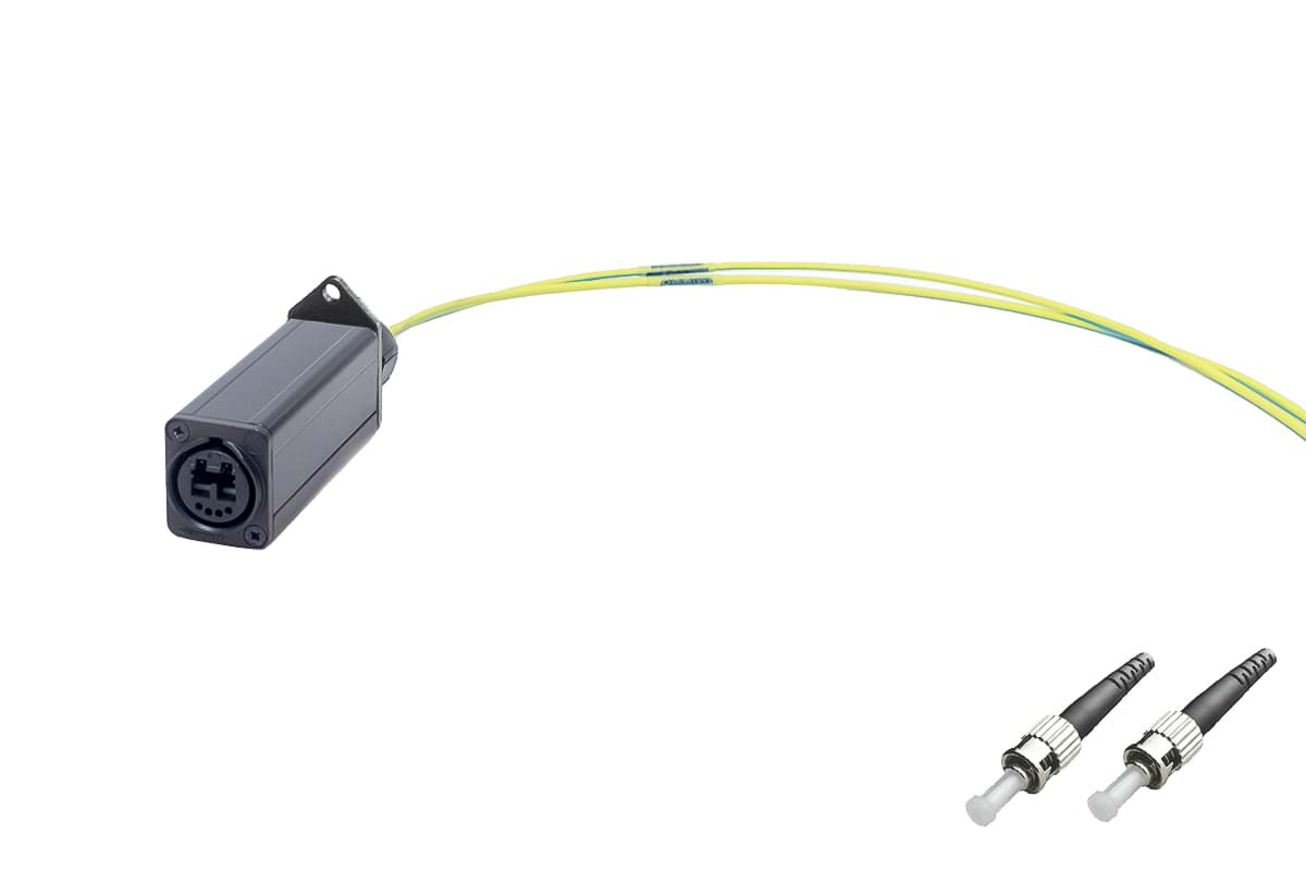 Fiber BreakOut opticalCON DUO > 2x 0.5m ST SingleMode
