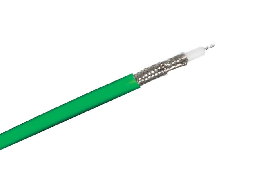 videokabel FLEX 1,2L/4,8Dz PUR-rubber groen SDI HDTV 4K