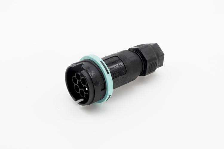 TEEPLUG TH405 kabeldeel 6p(5p+PE) pen schroef D7-14 IP68