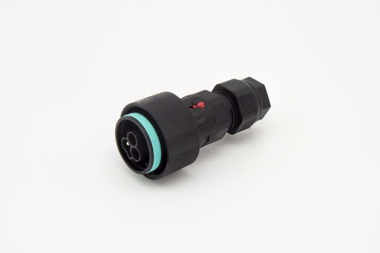 TEEPLUG TH405 kabeldeel+moer 3p(2p+PE) pen schroef 25A D7-14 IP68