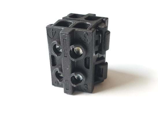 klemmenstrook rond 4-polig 4mm2 schroef 32A TEEDRUM KIT-5