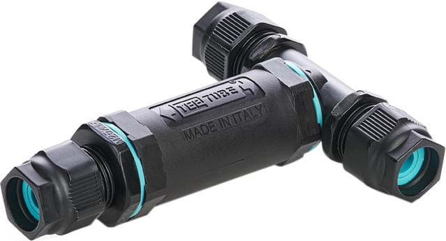 kabelverbinder T-vorm 4p schroef+lamel D7-13.5/8-17 IP68