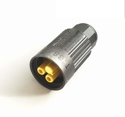 TEEPLUG TH384 kabeldeel+moer 2p bus schroef Ag D7-12 IP68