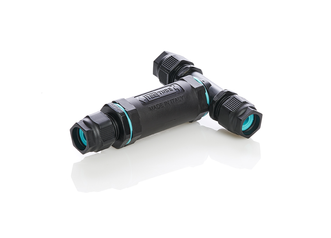 kabelverbinder T-vorm 5p schroef D7-13.5/8-17 IP68