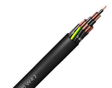 stuurstroomkabel VV-K  8G2.5mm2 Eca 0,6/1kV zwart