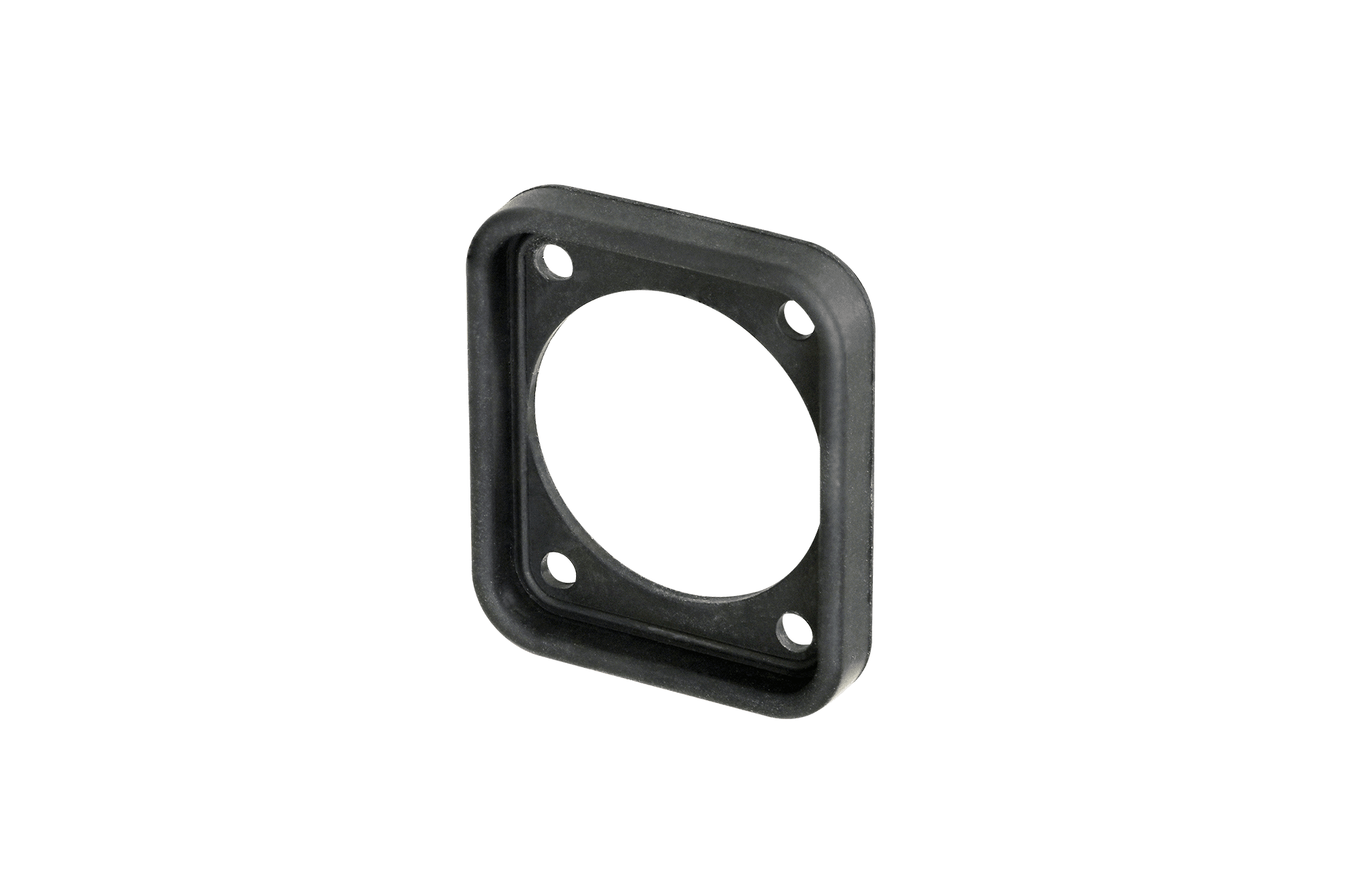 sealing gasket for D-shape chassis zwart
