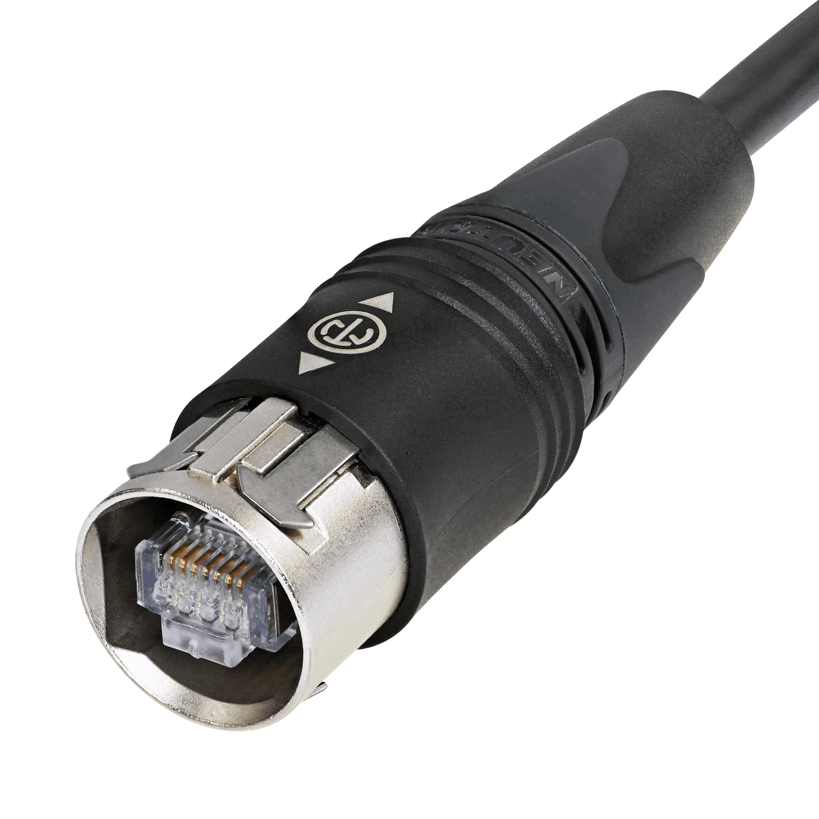 etherCON Push-Pull IP65 CAT6 10G cable connector