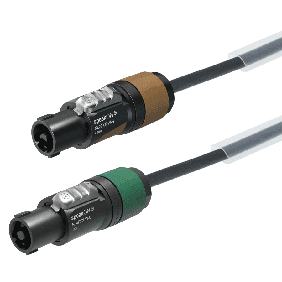 Luidsprekerkabel speakON 2-4 pin