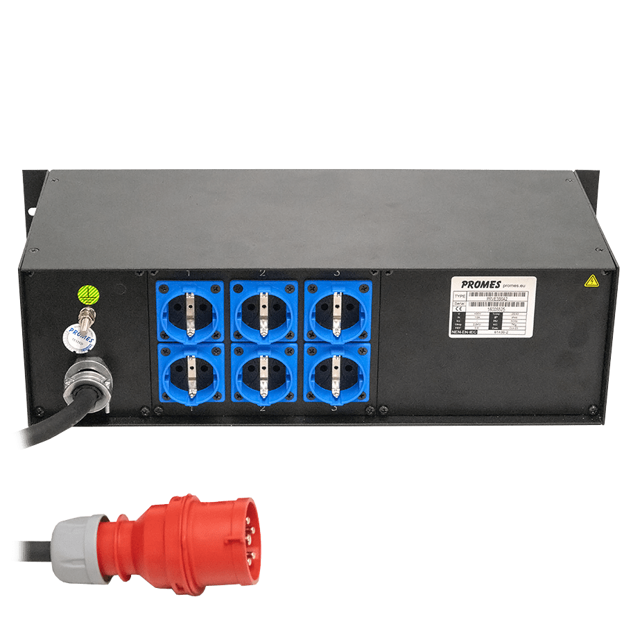 verdeelkast 19inch C516>1,5m>HS>6Sb [3U15+3ALNC+I+A6] ABB-PCE