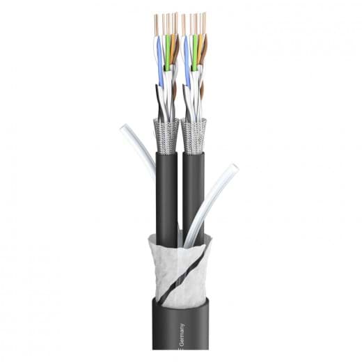 combikabel 2xCAT7 AWG24/1 PVC Sommer
