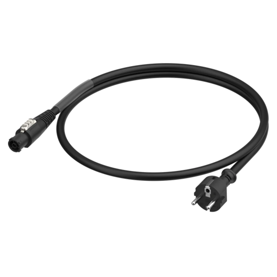 aansluitkabel H05VVF 2,5mm2 Schuko recht>powerCON TRUE1 molded 5,0m