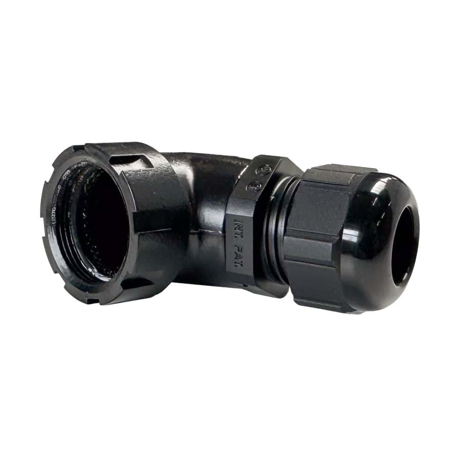 backshell T20 angled black d6-12