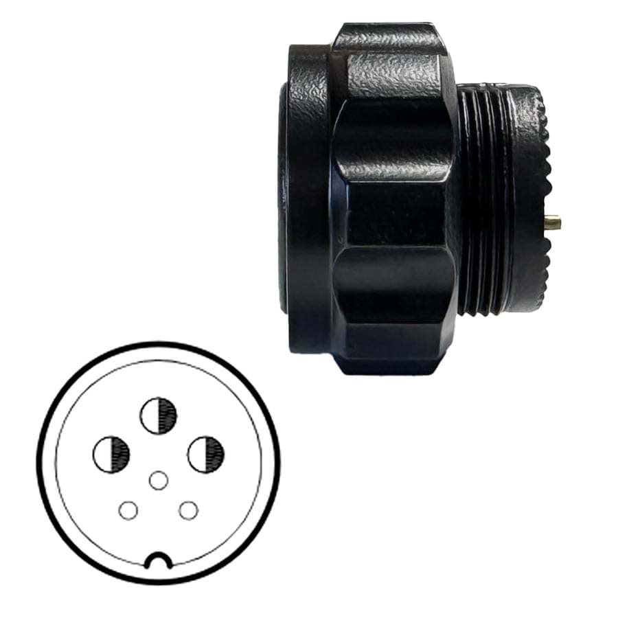 body with nut 26R female black
