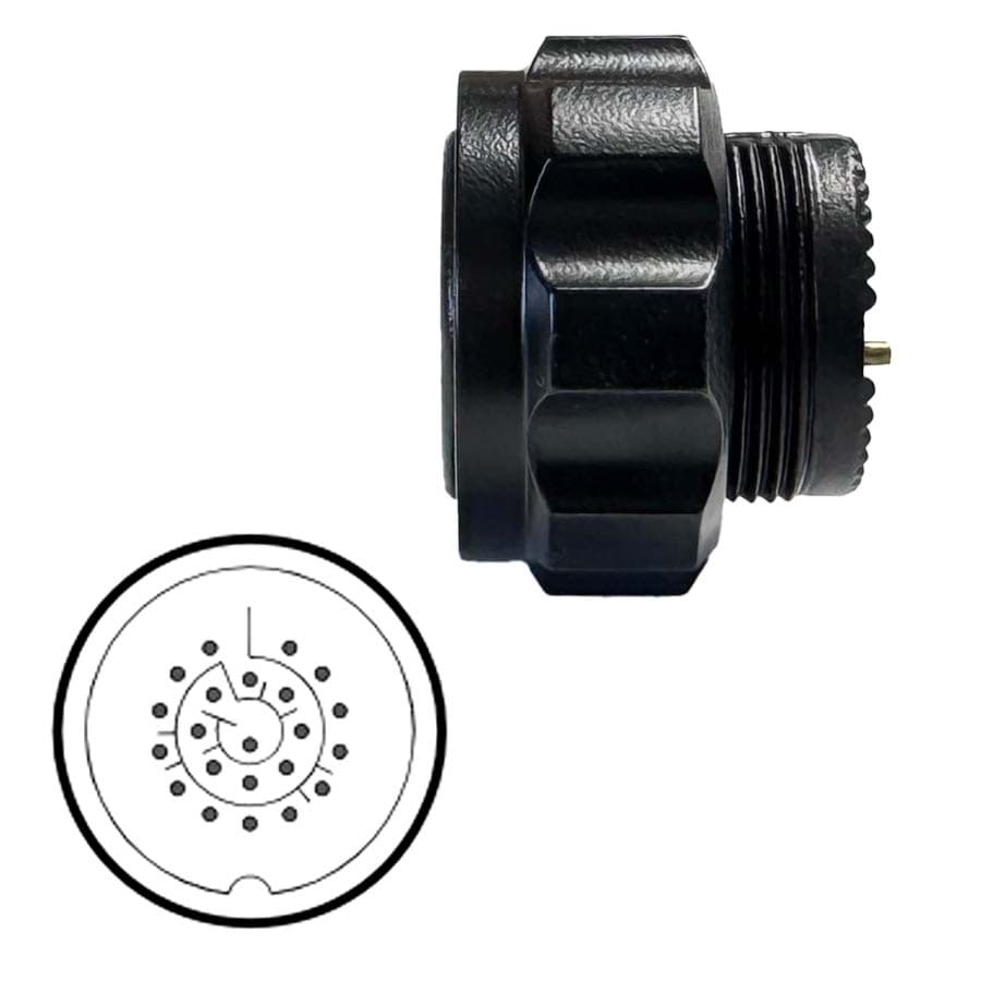 body with nut 222P female black