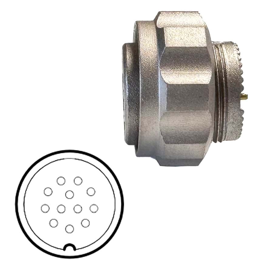 body with nut 212AF female nickel