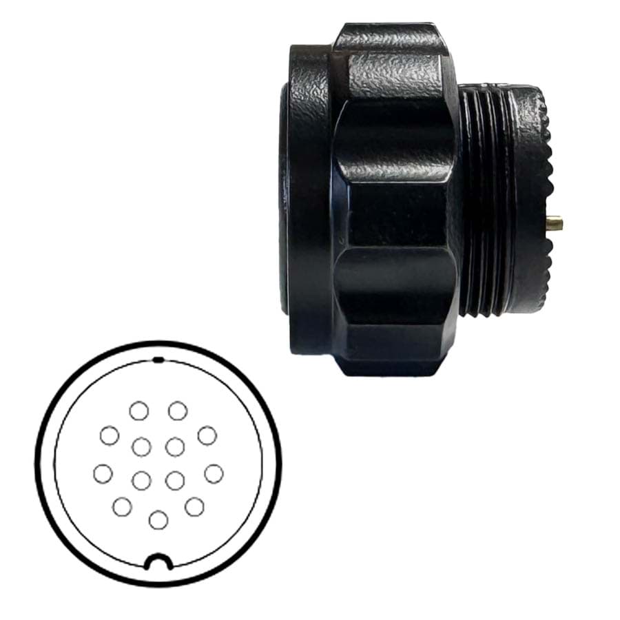 body with nut 213AN female black