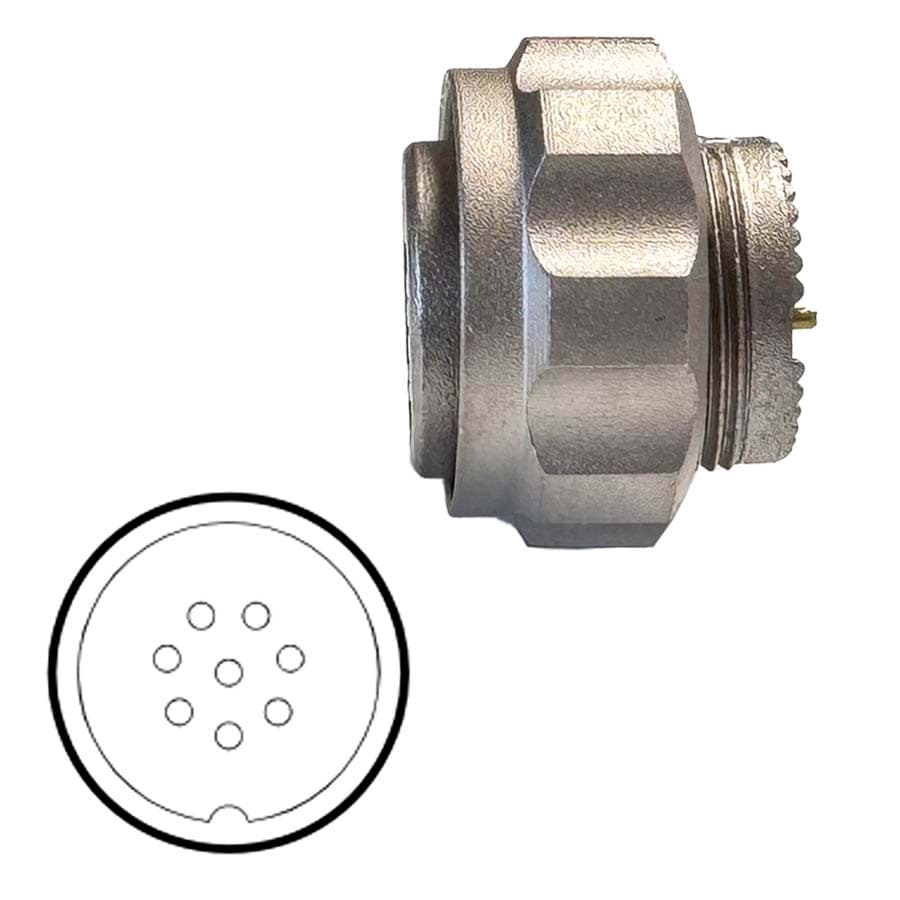 body with nut 28T female nickel